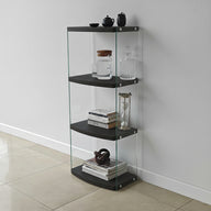 Waves Bar/İçki Rafı-Vitrin-NEOstill-Antrasit-NowShopFun