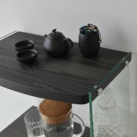 Waves Bar/İçki Rafı-Vitrin-NEOstill-Antrasit-NowShopFun