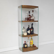 Waves Bar/İçki Rafı-Vitrin-NEOstill-Antrasit-NowShopFun
