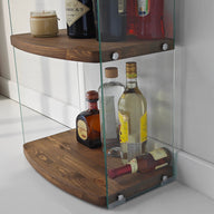 Waves Bar/İçki Rafı-Vitrin-NEOstill-Antrasit-NowShopFun