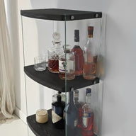 Waves Bar/İçki Rafı-Vitrin-NEOstill-Antrasit-NowShopFun