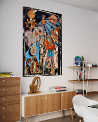 White Rabbit Tablo-Tablo-EUDOIMONIART-Orta-NowShopFun