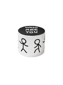 Who Are You Siyah Puf 50cm