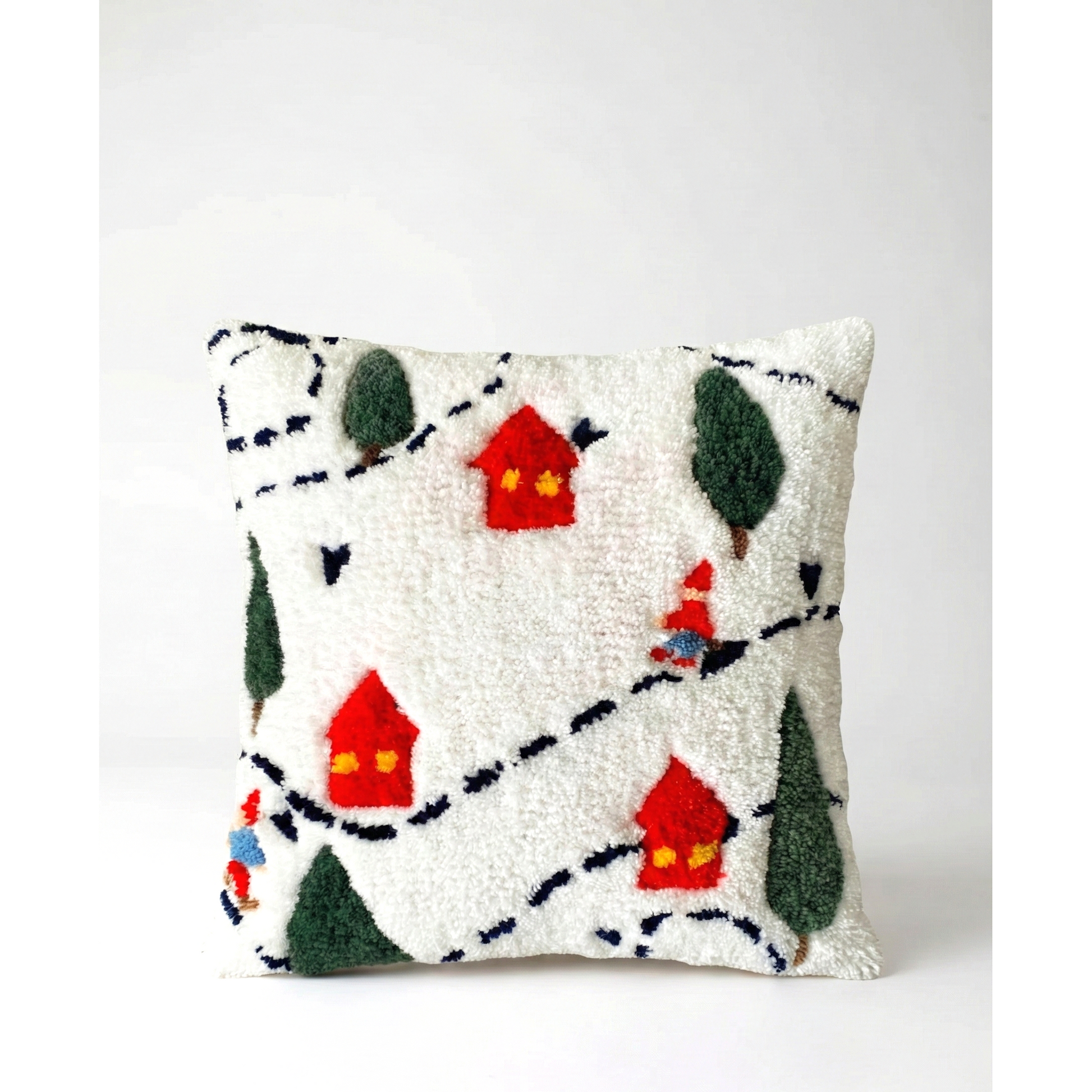 Winter Village Kırlent