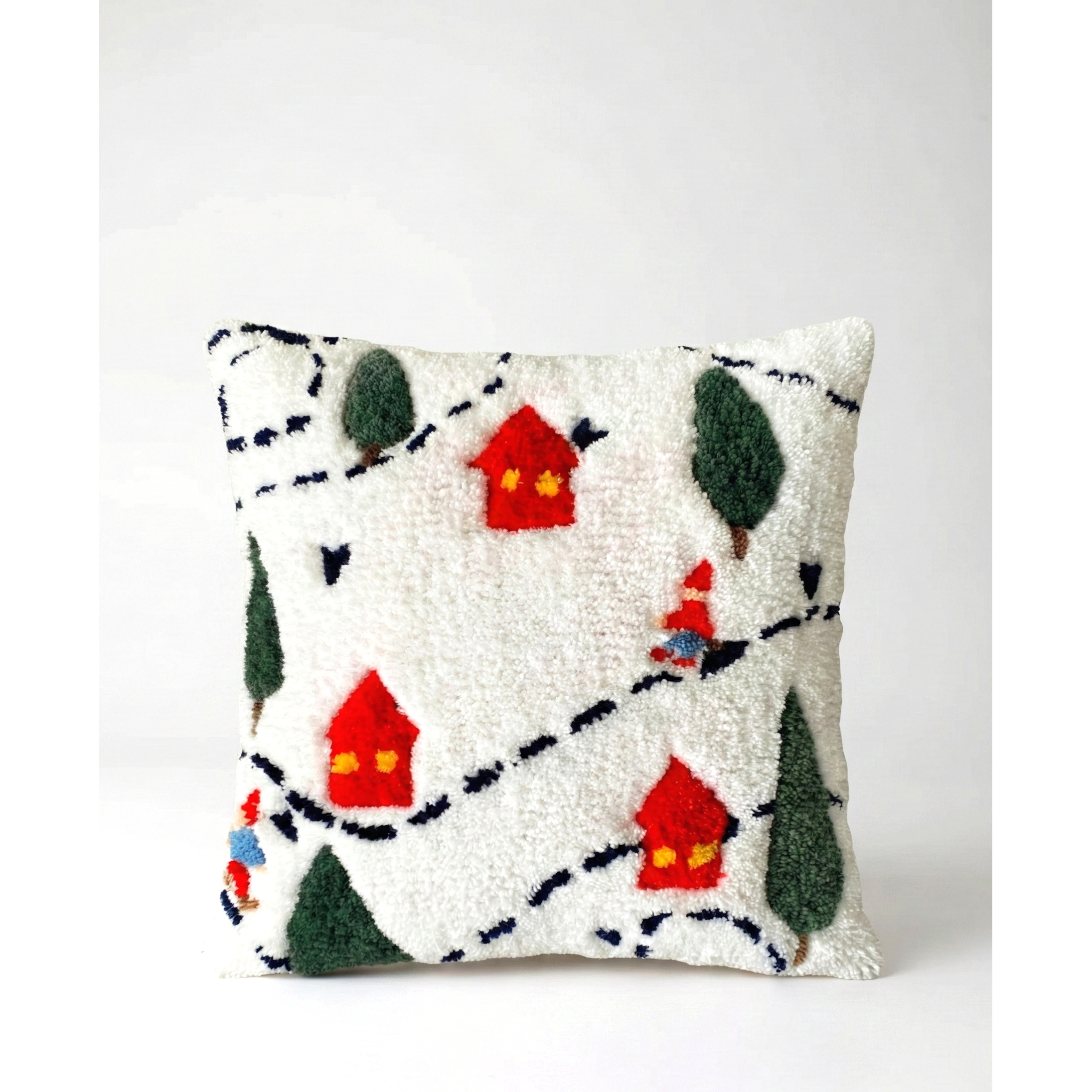 Winter Village Kırlent