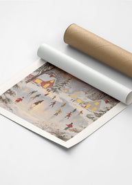 Wintoria Yılbaşı Posteri-Poster-ODA.products-30x40-Siyah-NowShopFun