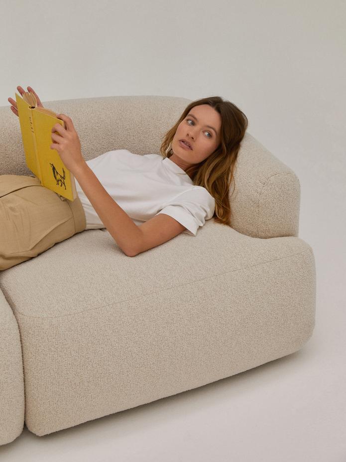 Wolke Modüler Kanepe – Bukle, 2-3 Kişilik