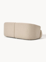 Wolke Modüler Kanepe – Keten Dokulu, 2-3 Kişilik-Koltuk-Innature Home-Açık Bej-NowShopFun