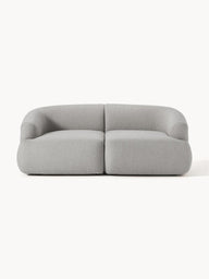 Wolke Modüler Kanepe – Keten Dokulu, 2-3 Kişilik-Koltuk-Innature Home-Açık Bej-NowShopFun