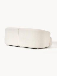 Wolke Modüler Kanepe – Keten Dokulu, 2-3 Kişilik-Koltuk-Innature Home-Açık Bej-NowShopFun