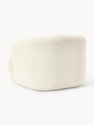 Wolke Tekli Koltuk - Oval Tasarım - İnce El İşçiliği-Berjer-Innature Home-Bukle - Açık Bej-NowShopFun
