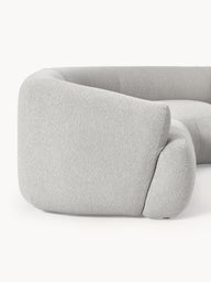 Wolke Yumuşak Oturumlu Modüler Köşe ( 6-7 Kişilik) Bukle - Tedy Döşemeli-Köşe Koltuk-Innature Home-Açık Gri-NowShopFun
