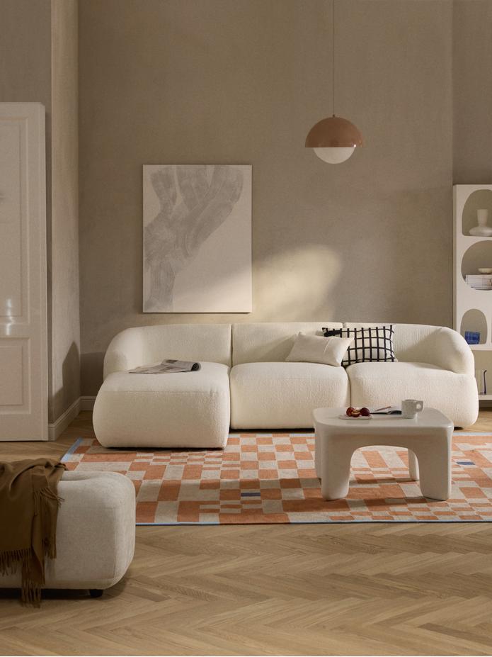 Wolke Yumuşak Oturumlu Modüler Köşe, Bukle (3-4 Kişilik)