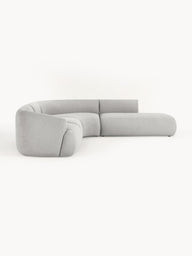 Wolke Yumuşak Oturumlu Modüler Köşe, Bukle-Tedy, 4 - 5 Kişilik-Köşe Koltuk-Innature Home-Bukle -Açık Bej-Sağ-NowShopFun