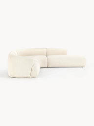 Wolke Yumuşak Oturumlu Modüler Köşe, Bukle-Tedy, 4 - 5 Kişilik-Köşe Koltuk-Innature Home-Bukle -Açık Bej-Sağ-NowShopFun