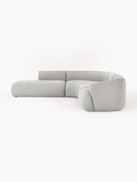 Wolke Yumuşak Oturumlu Modüler Köşe, Bukle-Tedy, 4 - 5 Kişilik-Köşe Koltuk-Innature Home-Bukle -Açık Bej-Sağ-NowShopFun