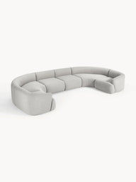 Wolke Yumuşak Oturumlu Modüler Köşe Kanepe, Bukle- Tedy Kumaş, 6-7 Kişilik-Köşe Koltuk-Innature Home-Bukle - Açık Bej-NowShopFun