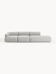 Wolke Yumuşak Oturumlu Modüler Köşe Kanepe, Bukle,Tedy, 3-4 Kişilik-Köşe Koltuk-Innature Home-Bukle - Açık Bej-Sağ-NowShopFun