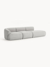 Wolke Yumuşak Oturumlu Modüler Köşe Kanepe, Bukle,Tedy, 3-4 Kişilik-Köşe Koltuk-Innature Home-Bukle - Açık Bej-Sağ-NowShopFun