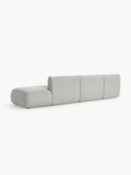 Wolke Yumuşak Oturumlu Modüler Köşe Kanepe, Bukle,Tedy, 3-4 Kişilik-Köşe Koltuk-Innature Home-Bukle - Açık Bej-Sağ-NowShopFun