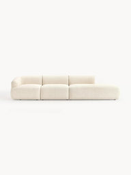 Wolke Yumuşak Oturumlu Modüler Köşe Kanepe, Bukle,Tedy, 3-4 Kişilik-Köşe Koltuk-Innature Home-Bukle - Açık Bej-Sağ-NowShopFun