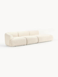 Wolke Yumuşak Oturumlu Modüler Köşe Kanepe, Bukle,Tedy, 3-4 Kişilik-Köşe Koltuk-Innature Home-Bukle - Açık Bej-Sağ-NowShopFun