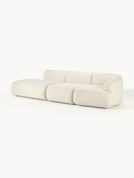 Wolke Yumuşak Oturumlu Modüler Köşe Kanepe, Bukle,Tedy, 3-4 Kişilik-Köşe Koltuk-Innature Home-Bukle - Açık Bej-Sağ-NowShopFun