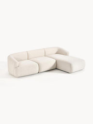 Wolke Yumuşak Oturumlu Modüler Köşe, Keten (3-4 Kişilik)-Köşe Koltuk-Innature Home-Sağ Köşe-Bej-NowShopFun