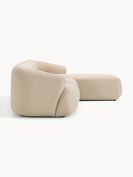 Wolke Yumuşak Oturumlu Modüler Köşe, Keten (3-4 Kişilik)-Köşe Koltuk-Innature Home-Sağ Köşe-Bej-NowShopFun