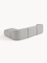 Wolke Yumuşak Oturumlu Modüler Köşe, Keten (3-4 Kişilik)-Köşe Koltuk-Innature Home-Sağ Köşe-Bej-NowShopFun