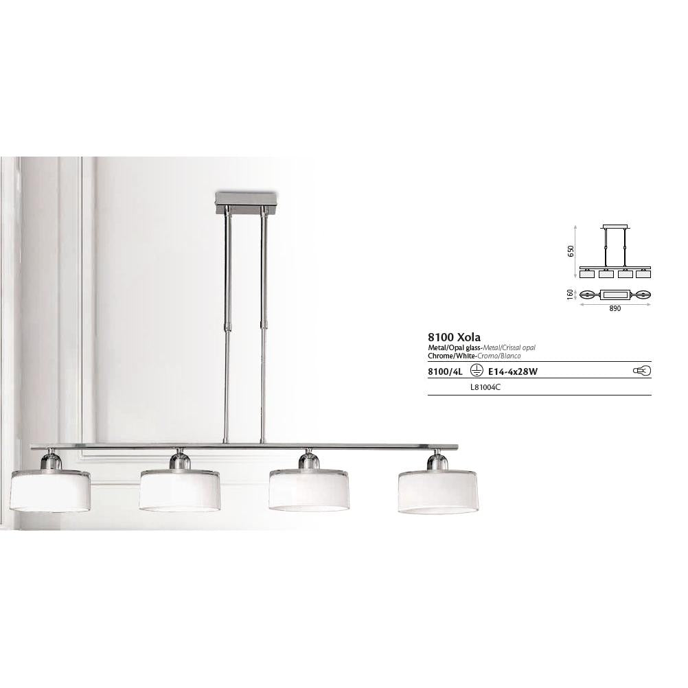 Xola Krom Sarkıt Avize