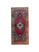 Yahyalı El Dokuma Yün Halı 103x223 Cm