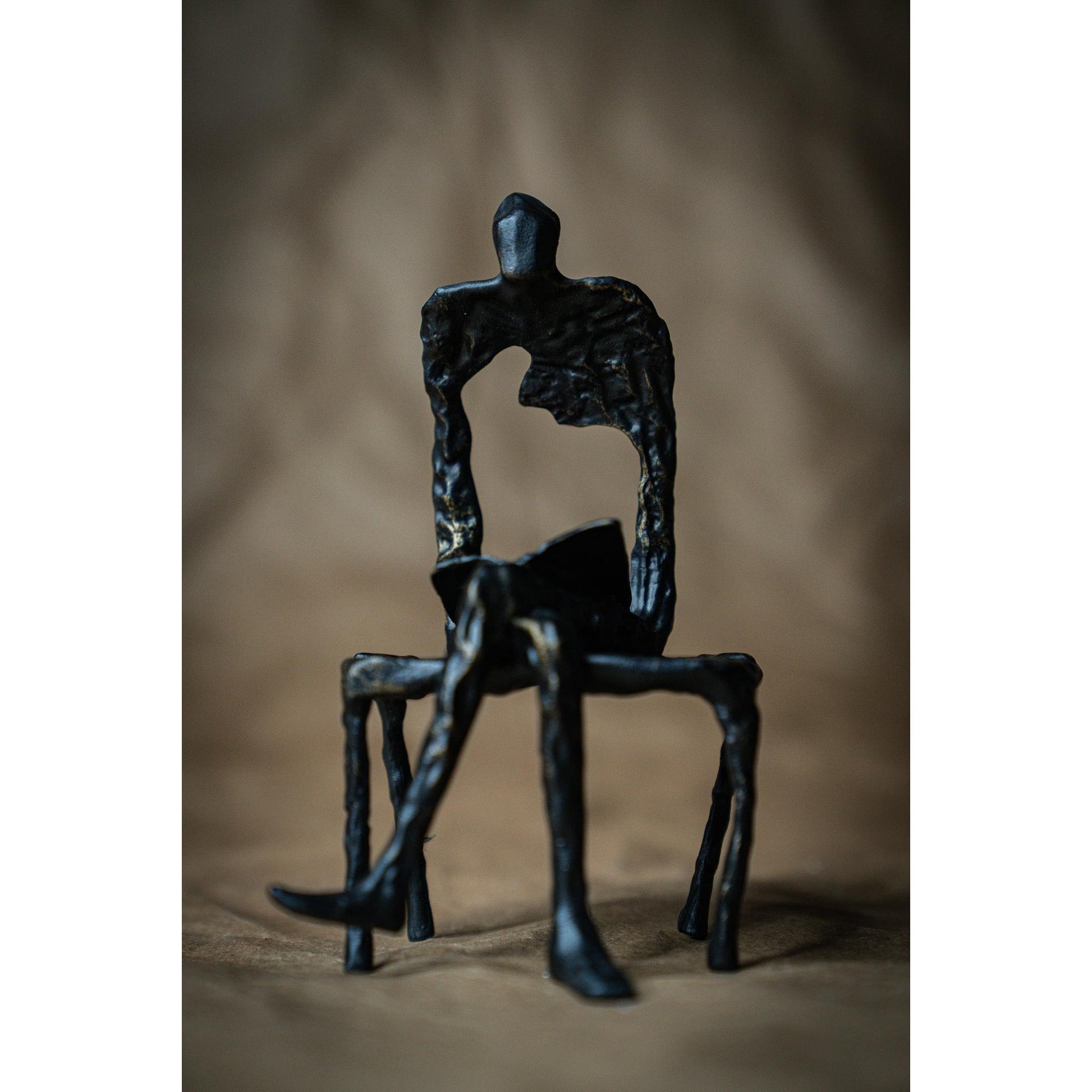 Yalnızlık Figürü Metal Obje