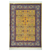 Yedi Dağın Çiçeği Desenli El Dokuma Hereke Halısı