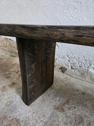 Masif Bench - Geri Kazanılmış Ahşap Kütük Sandalye Bankı-Bank-Innature Home-NowShopFun