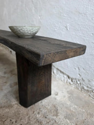 Masif Bench - Geri Kazanılmış Ahşap Kütük Sandalye Bankı-Bank-Innature Home-NowShopFun