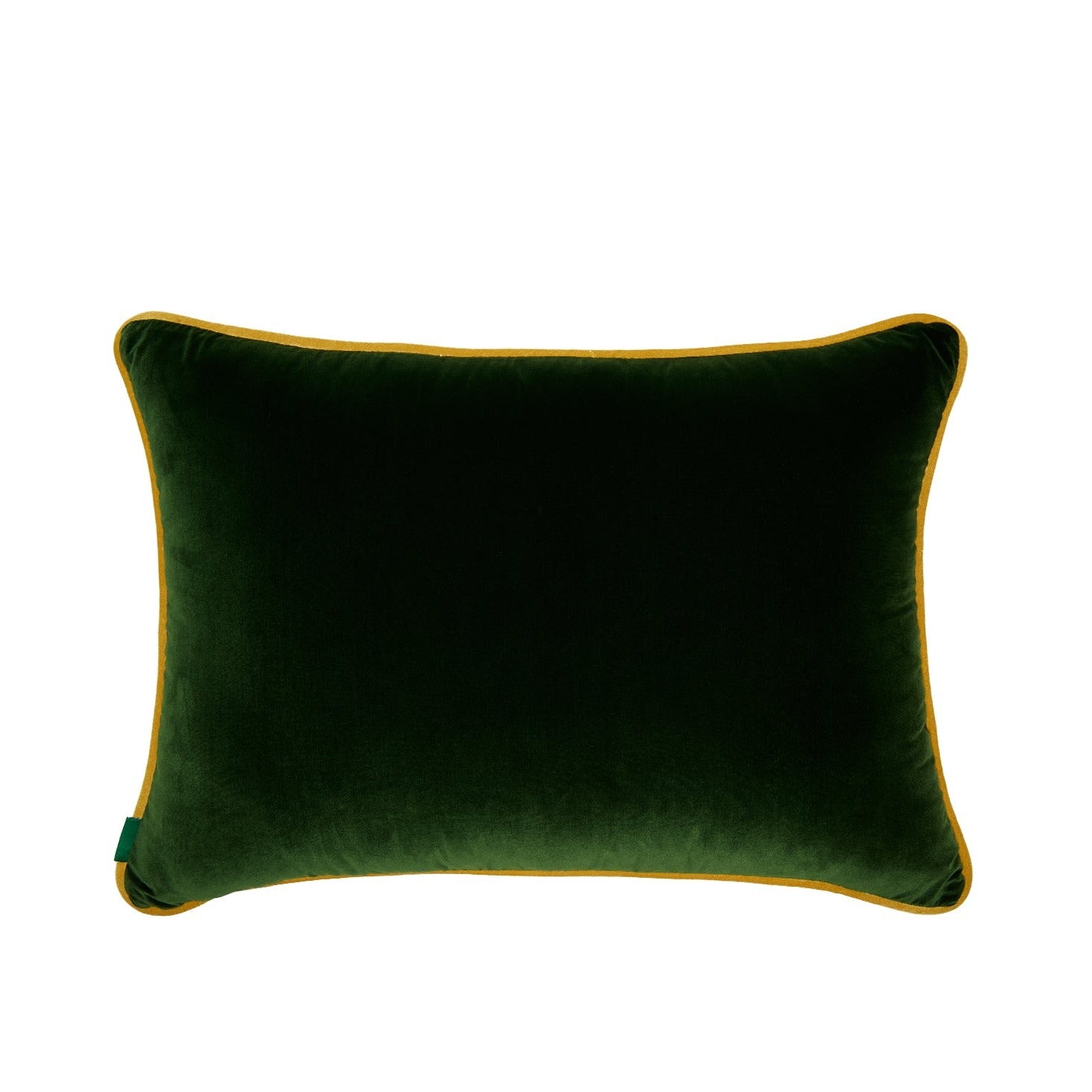 Yılan Ve Çiçek Aplike Kadife Kırlent