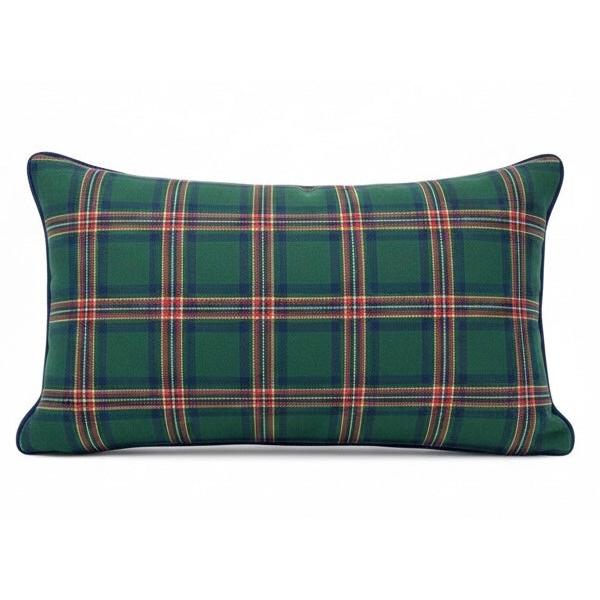 Yılbaşı Tartan Ekosesi Kırlent Kılıfı (2'li Set)