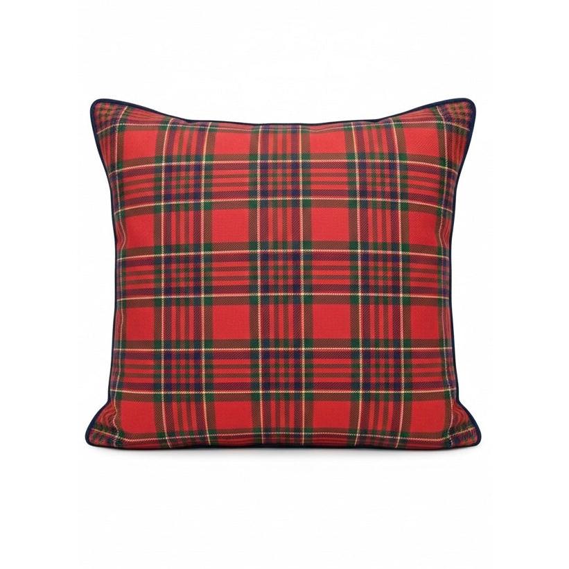 Yılbaşı Tartan Ekosesi Kırlent Kılıfı (2'li Set)