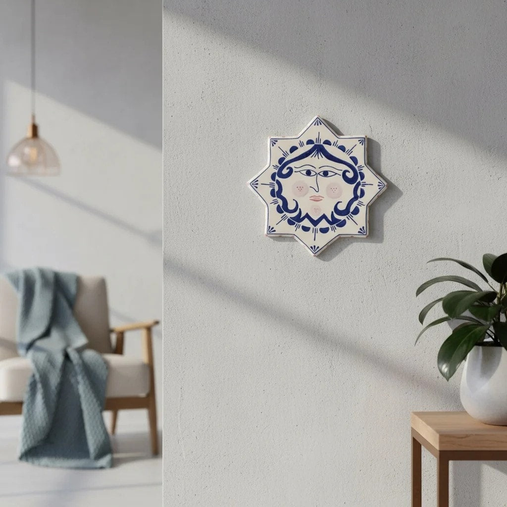 Yıldız Formlu Duvar Süsü