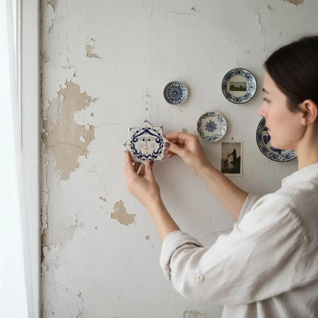 Yıldız Formlu Duvar Süsü