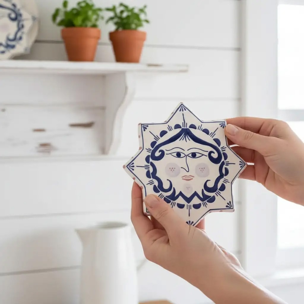 Yıldız Formlu Duvar Süsü