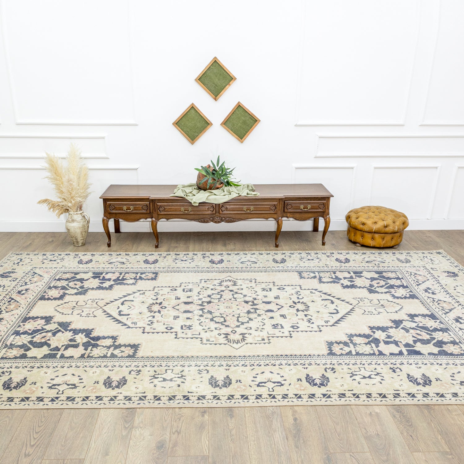 Yula El Dokuma Taşpınar Halısı 235X428 Cm