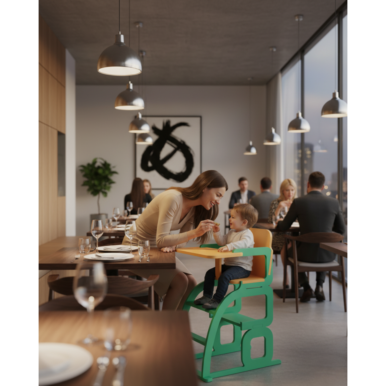 Yum - Tasarım Mama Sandalyesi