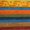 Yünden El Dokuma Tribal Halı