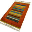 Yünden El Dokuma Tribal Halı