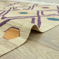 Zahter Dekoratif El Dokuma Kilim 115x175 Cm-Kilim & Halı-Soho Antiq-NowShopFun