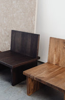 Zebu Smoky Oak Ahşap Sandalye