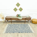 Zeta Zebra Desenli El Dokuma Kilim 111x176 Cm