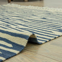 Zeta Zebra Desenli El Dokuma Kilim 111x176 Cm